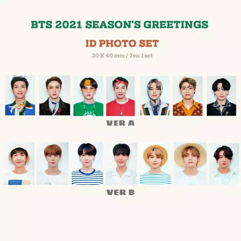 Photo ID BTS Season Greeting 2021