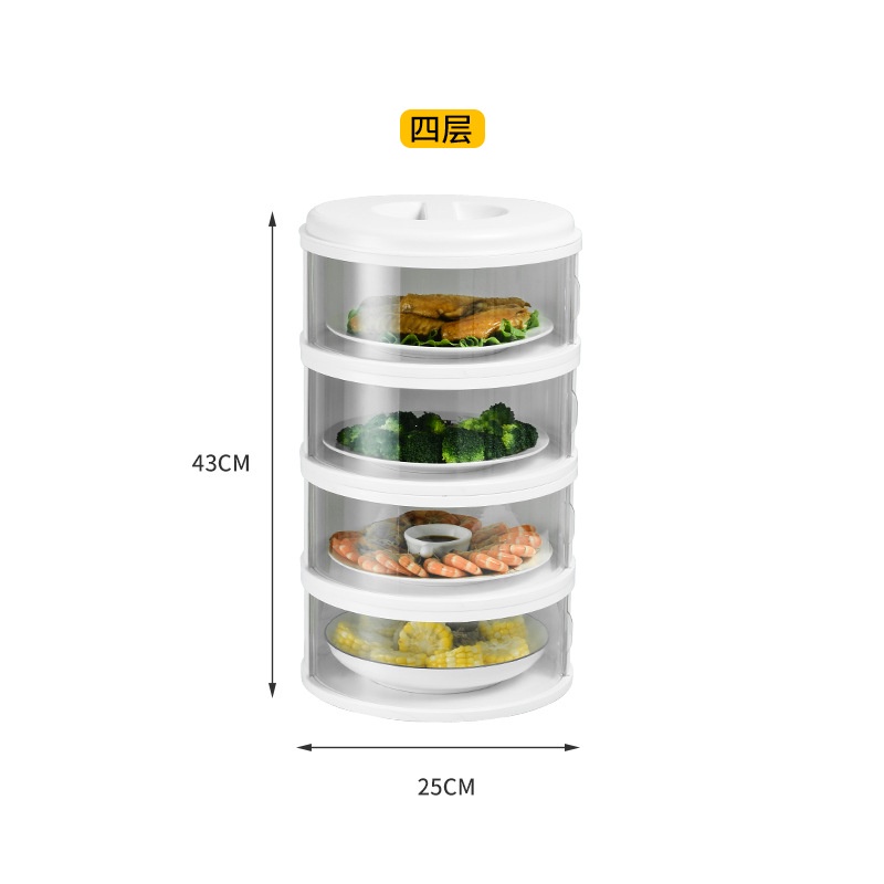 Cover Sayuran Penutup Sayuran Transparan Tudung Saji  Penyimpanan Lemari  Makanan Penutup Insulasi Pembongkaran