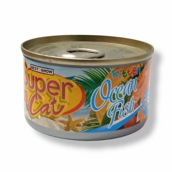 Super Cat Kitten 95gr Makanan Anak Kucing  (2-12 bulan)