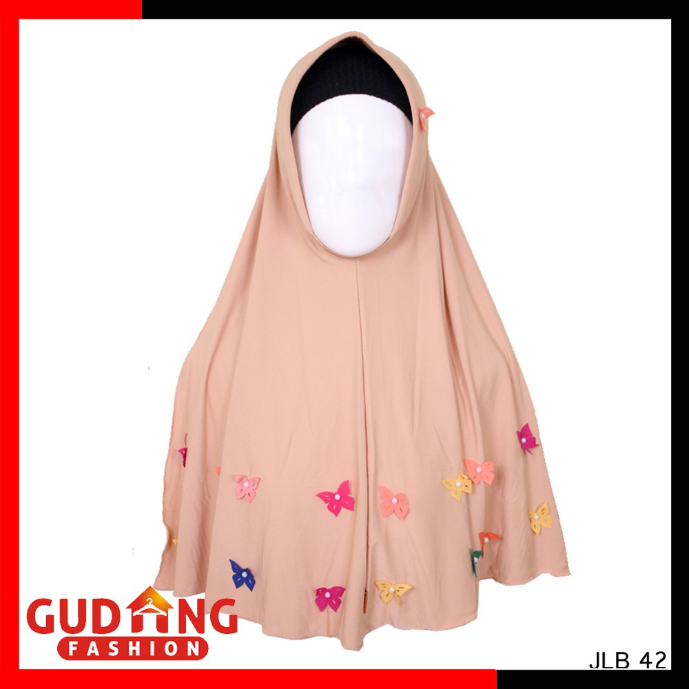 Kerudung Spandek Polos - JLB 42