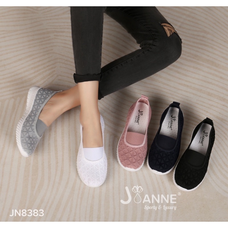 SALE! [ORIGINAL] JOANNE FlyKnit Flat Shoes Sepatu Wanita #JN8383