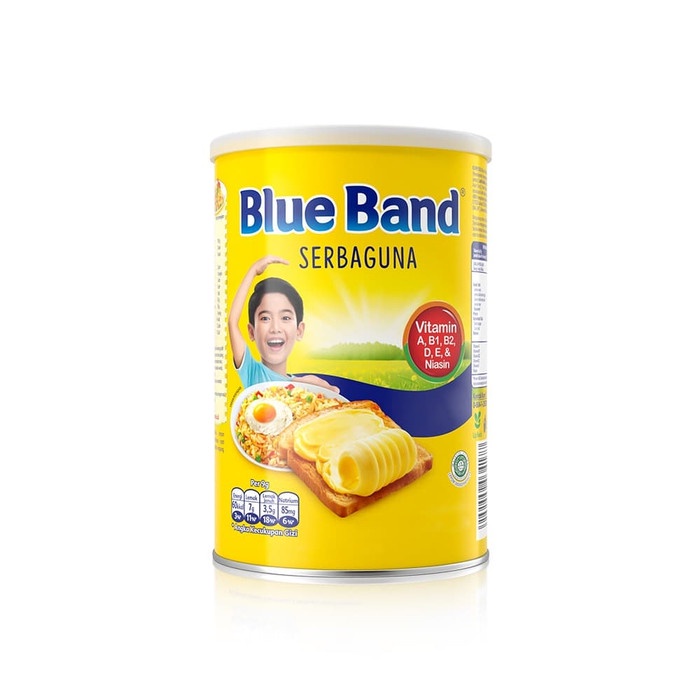 

butter-mentega- blue band serbaguna margarine tin 1kg isi 2 -mentega-butter.