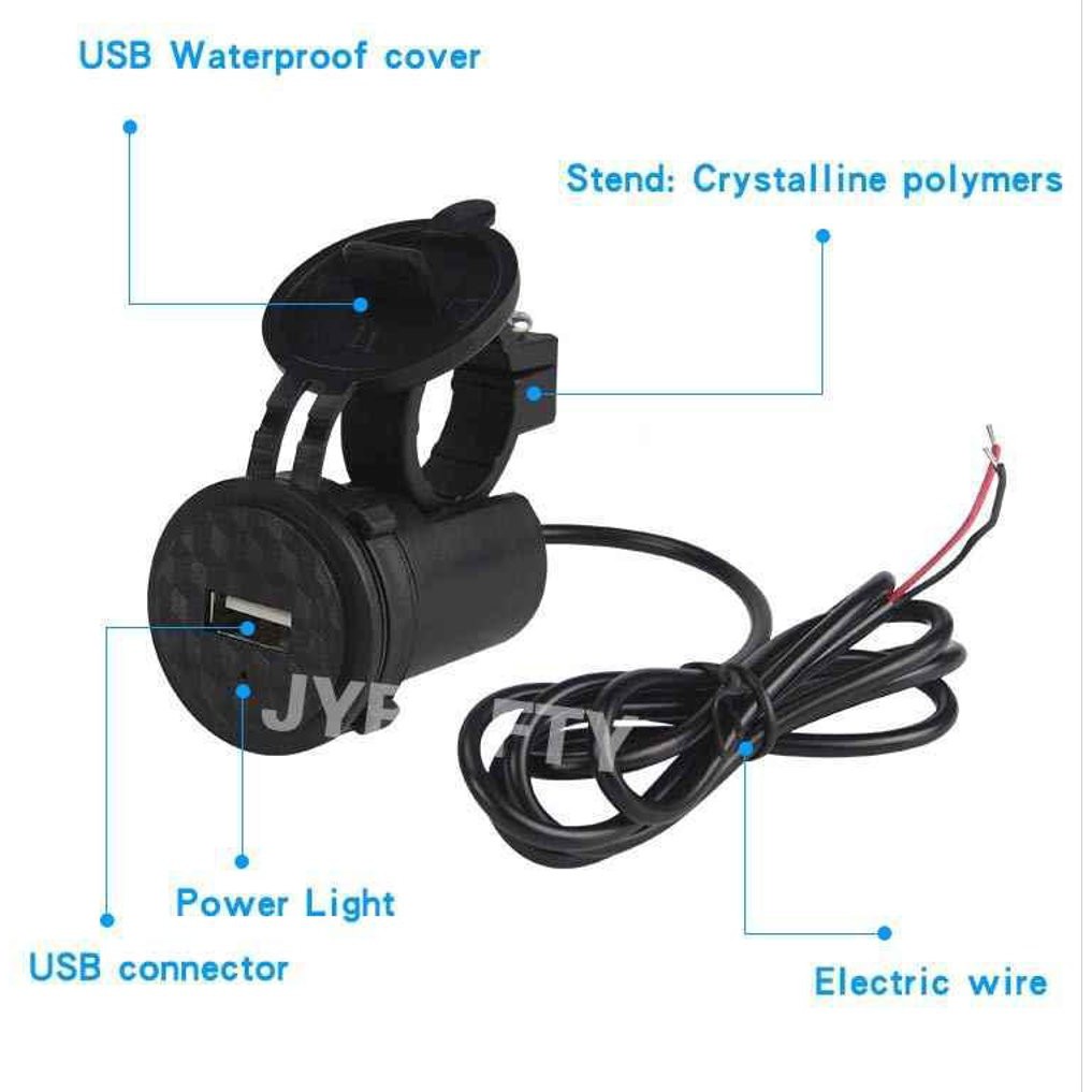 Charger Aki Motor - CHARGER MOTOR USB PLUG CHARGER AKI ANTI AIR WATER PROOF CHARGER HP MOTOR