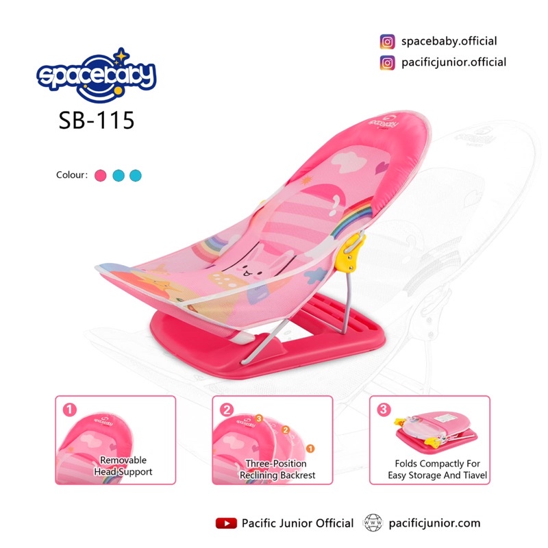 Baby Bather Space Baby SB 115 SB 322 Tempat Mandi Anak Bayi Folding Baby Bath Bak Mandi Lipat Anak Bayi Spacebaby SB115 SB322