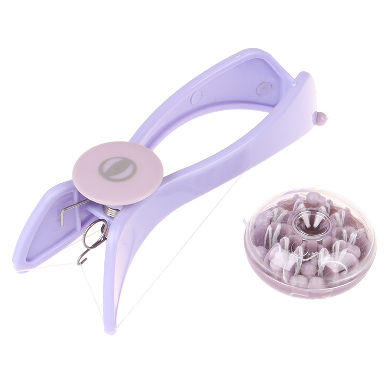 {LUCKID}Facial Hair Remover Hair Spring Threading Epilator lip eyebrows Smooth Removal