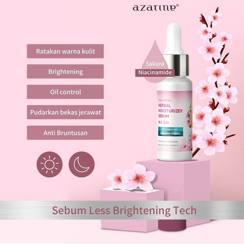 ★ BB ★  AZARINE Serum - Anti Aging - Anti Acne - Herbal Moisturizer - Herbal Peeling - Lightening - 20ml