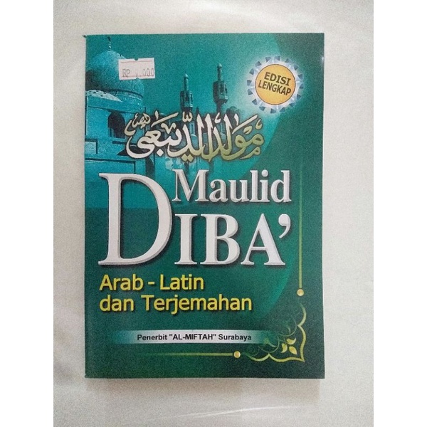 kitab Maulid Diba' Arab Latin dan Terjemahan
