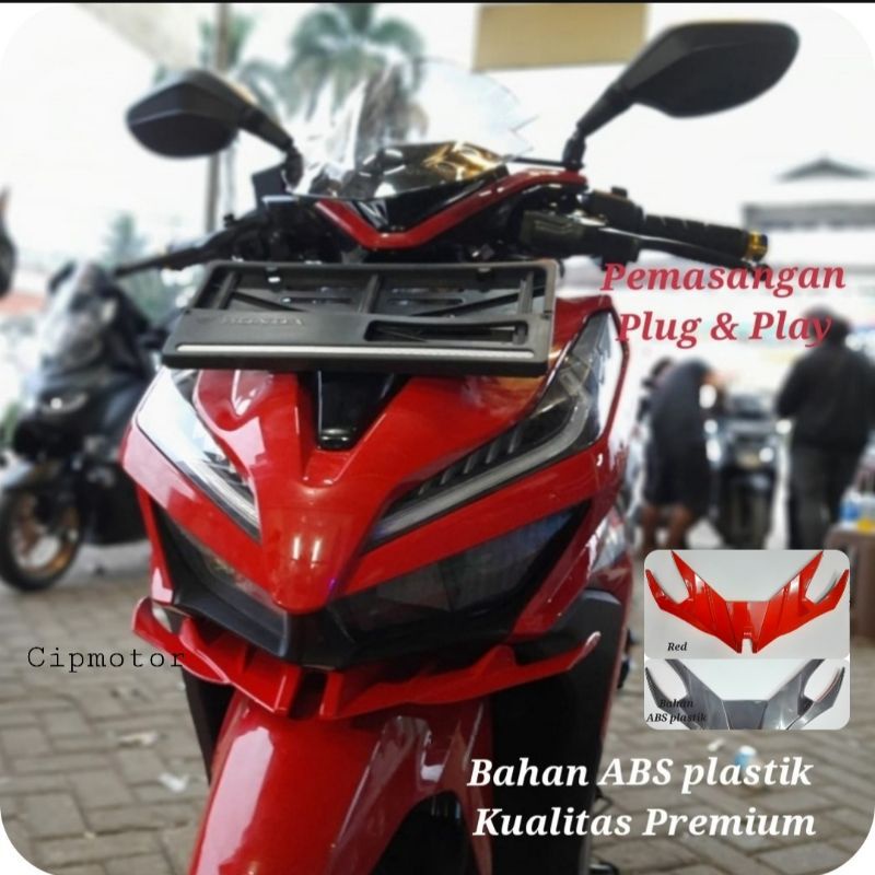 Winglet Vario 150 New Winglet Plastik Vario 125 New Winglet Depan