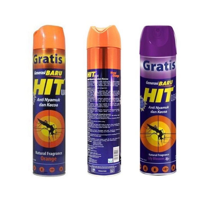 HIT Aerosol Orange &amp; Lily Blossom 600ml+75ml