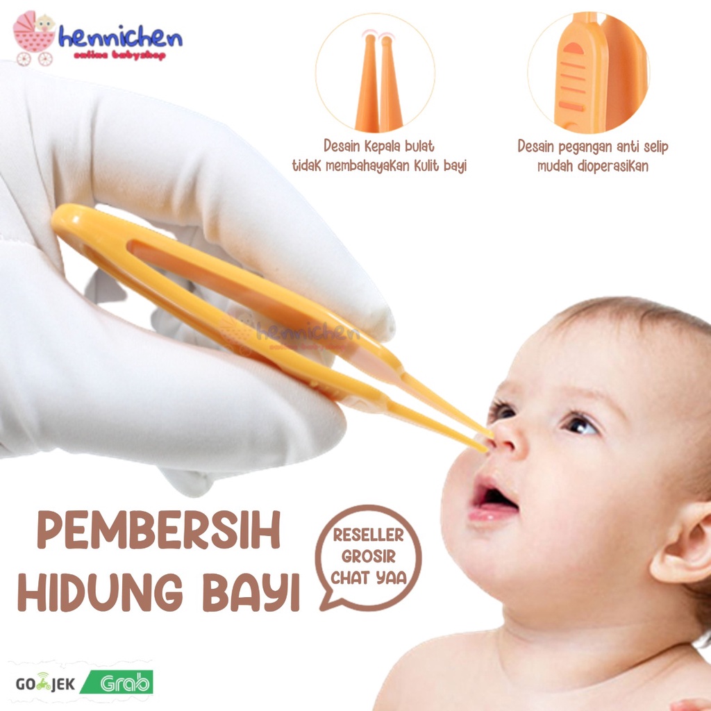 PEMBERSIH HIDUNG BAYI BABY NOSE PICKER / JEPITAN PEMBERSIH HIDUNG / PENGAMBIL UPIL BAYI