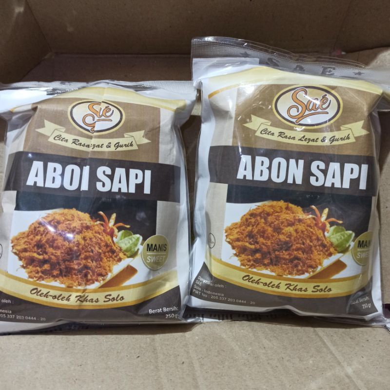 

Abon Sapi Sae asli solo /oleh-oleh khas solo/abon sapi solo