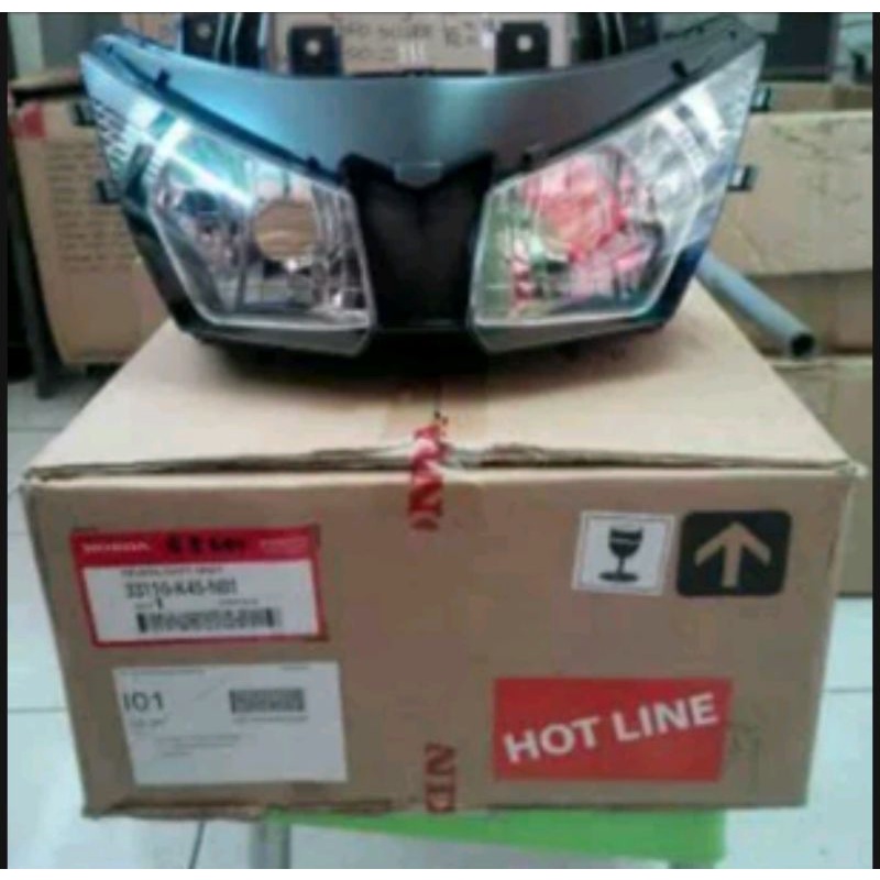 lampu depan cbr 150 K45A old lokal reflector lampu depan cbr  150