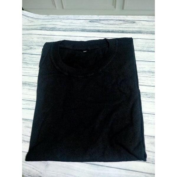 [BISA COD] Kaos polos tangan panjang cotton combed 30s