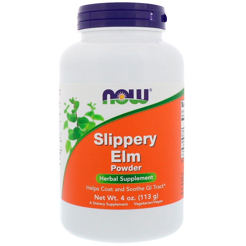 

Now Foods Slippery Elm Powder 113 gram Vegetarian/Vegan