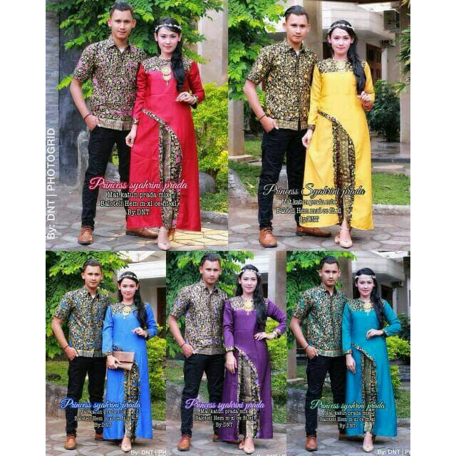 Batik couple princess syahrini, batik couple new ayunda,batik couple longcardi cantika etnic
