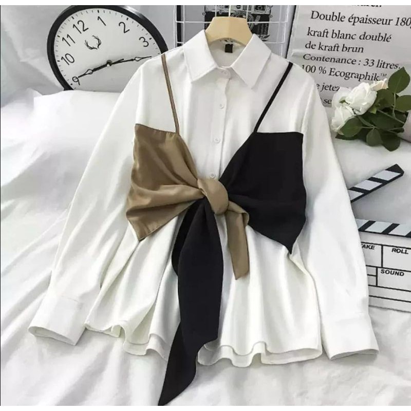 Magnolia Top Atasan Blouse Muslim Wanita Terbaru