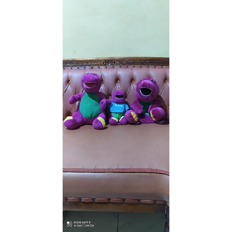Preloved Boneka Barney Original