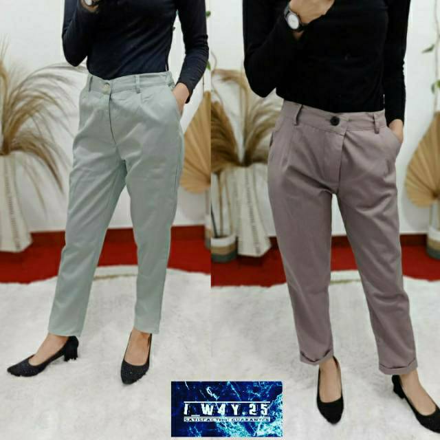 34 Celana  Baggy  Pants  Warna Coklat Celana  Terbaru 