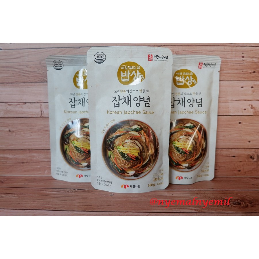 

Maeil Korean Japchae Sauce 100gr-Saos Bihun Goreng Korea