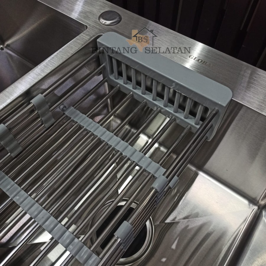 KITCHEN SINK GLOBAL/ BAK CUCI PIRING STAINLESS STEEL GLOBAL 100X48