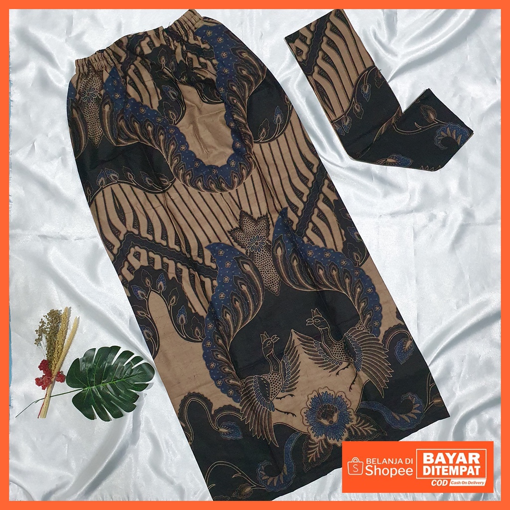 Azkanabatik - Rok batik Selendang Allsize / Rok selendang span wisuda / rok slendang Lamaran / Rok slendang kekinian murah