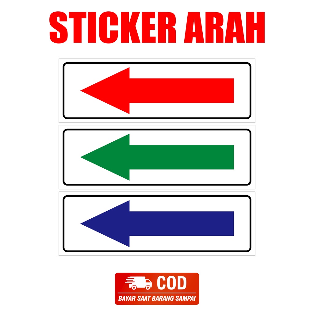 

STIKER ARAH PANAH