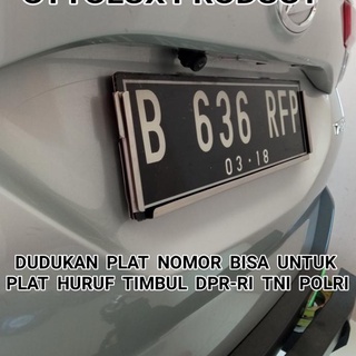 Jual Dudukan Plat Nomor Bisa Untuk Plat Dinas Huruf Timbul Dan Plat