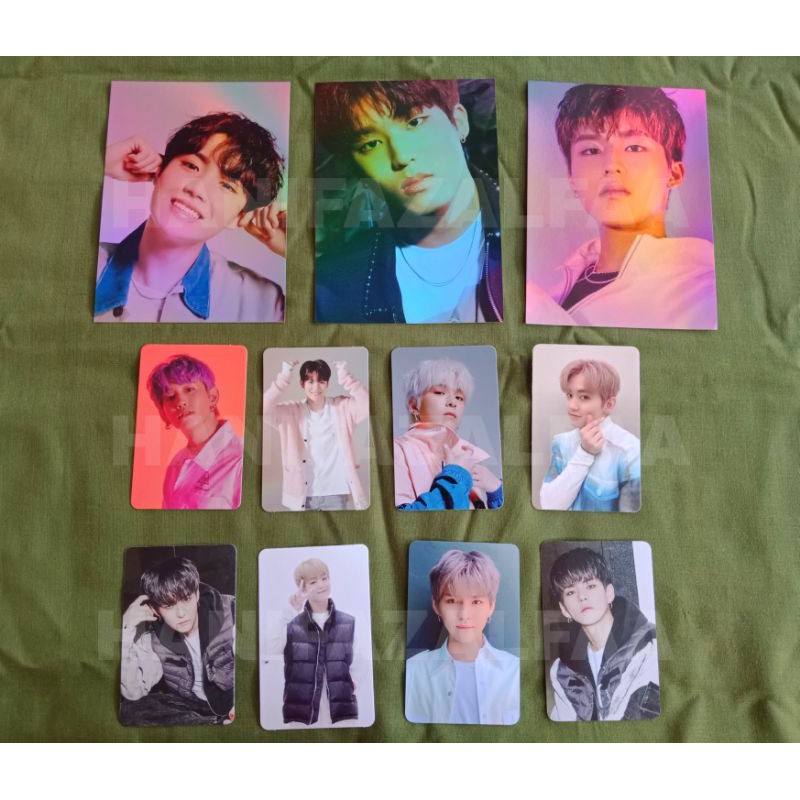 PC POSTCARD Treasure CH1 CH2 CH3 -  Doyoung Jeongwoo Jihoon Yoshi Mashiho Junkyu Asahi