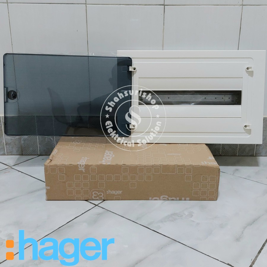 HAGER BOX MCB 18G 18 GRUP INBOW IB VF118TM TRANSPARANT VF SERIES