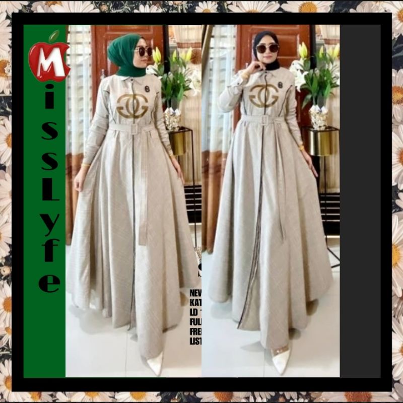 maxi dress ori shr bahan katun import high quality Ⓜ️issLyfe