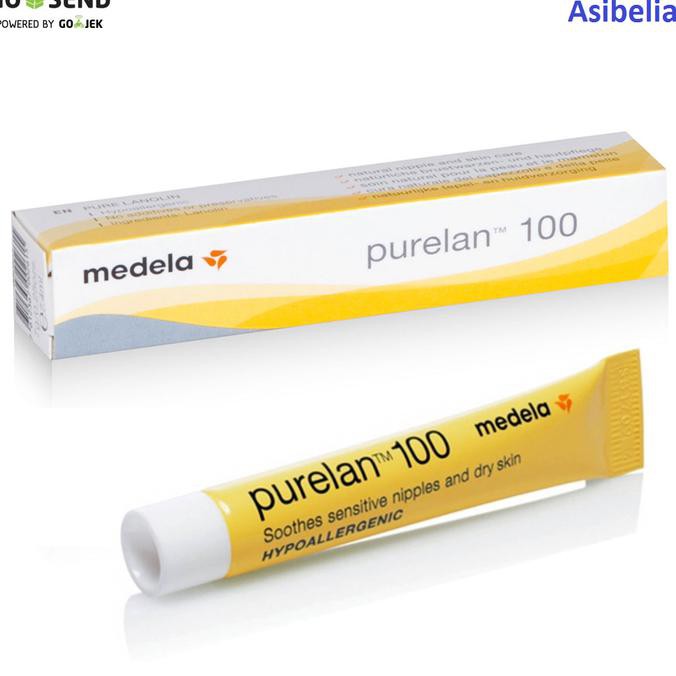 Terlaris Medela Purelan 7Gram / Salep Untuk Puting Luka /Krim Untuk Puting Luka Diskon