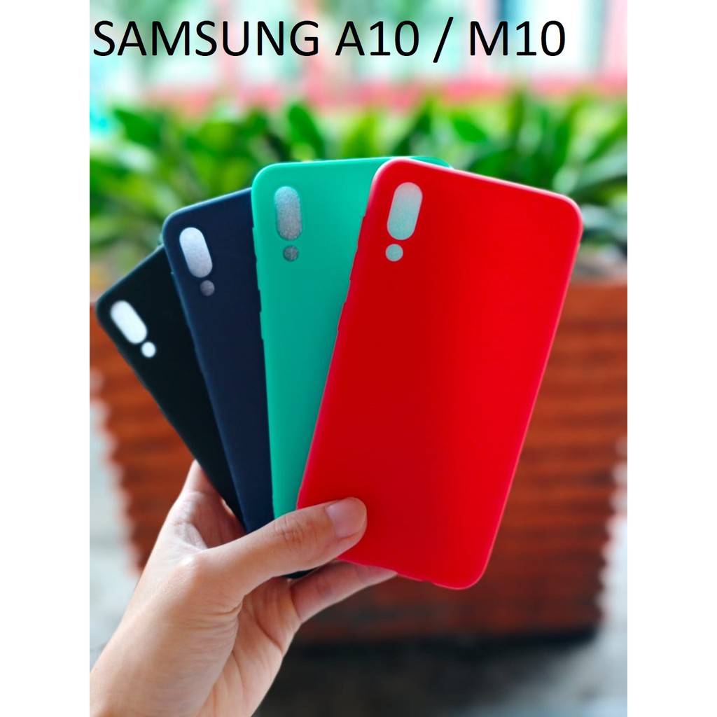 Candy Case Samsung A10 M10 Casing Soft Case Hp