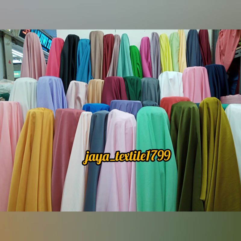 Kain Satin Roberto Cavali  ORI PREMIUM / SATIN ROBERTO CAVALI / Harga Persetengah meter