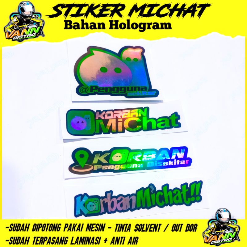 stiker michat / stiker pack / stiker oyo / stiker open bo