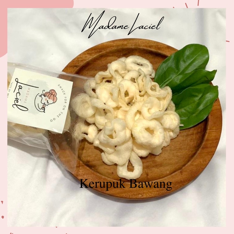 

MADAME LACIEL - Kerupuk Bawang / Krupuk Bawang / Keripik Bawang / Keripik bawang Medan
