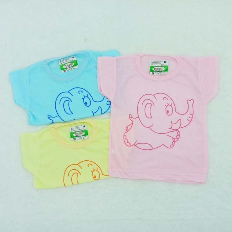 [Ss-5010] Pakaian Bayi New Born 0-12bulan Tobiko SNI, Baju Kaos Bayi, Atasan Bayi