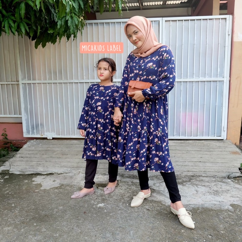 TUNIK COUPLE IBU DAN ANAK RAMPLE SUSUN-4