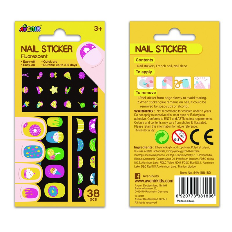 

Mainan Edukasi Bydesign - Avenir NAIL STICKER COOKIE FLOURESCENCE / NA198180