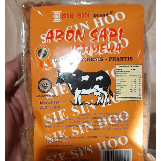 

Sie Sin Abon Sapi 250gr