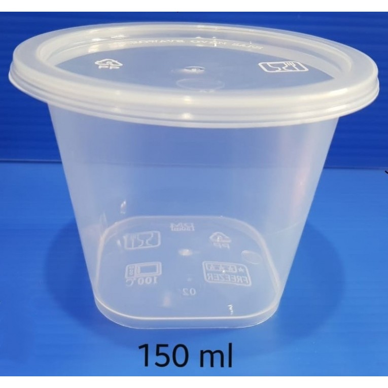 1 (SATU) pack Cup DM 150ml (isi 25 pcs) - Cup selai - Cup puding - Tempat agar