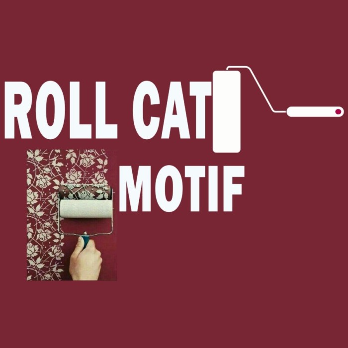 KREASI DINDING / ROLL CAT MOTIF