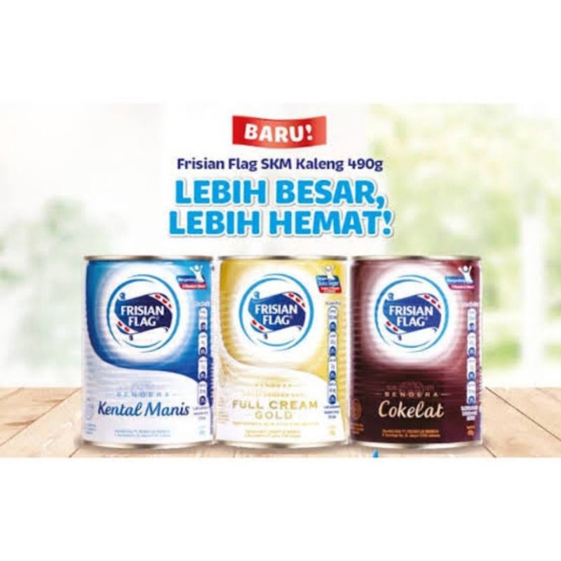 

Frisian Flag SKM 490ml Kaleng