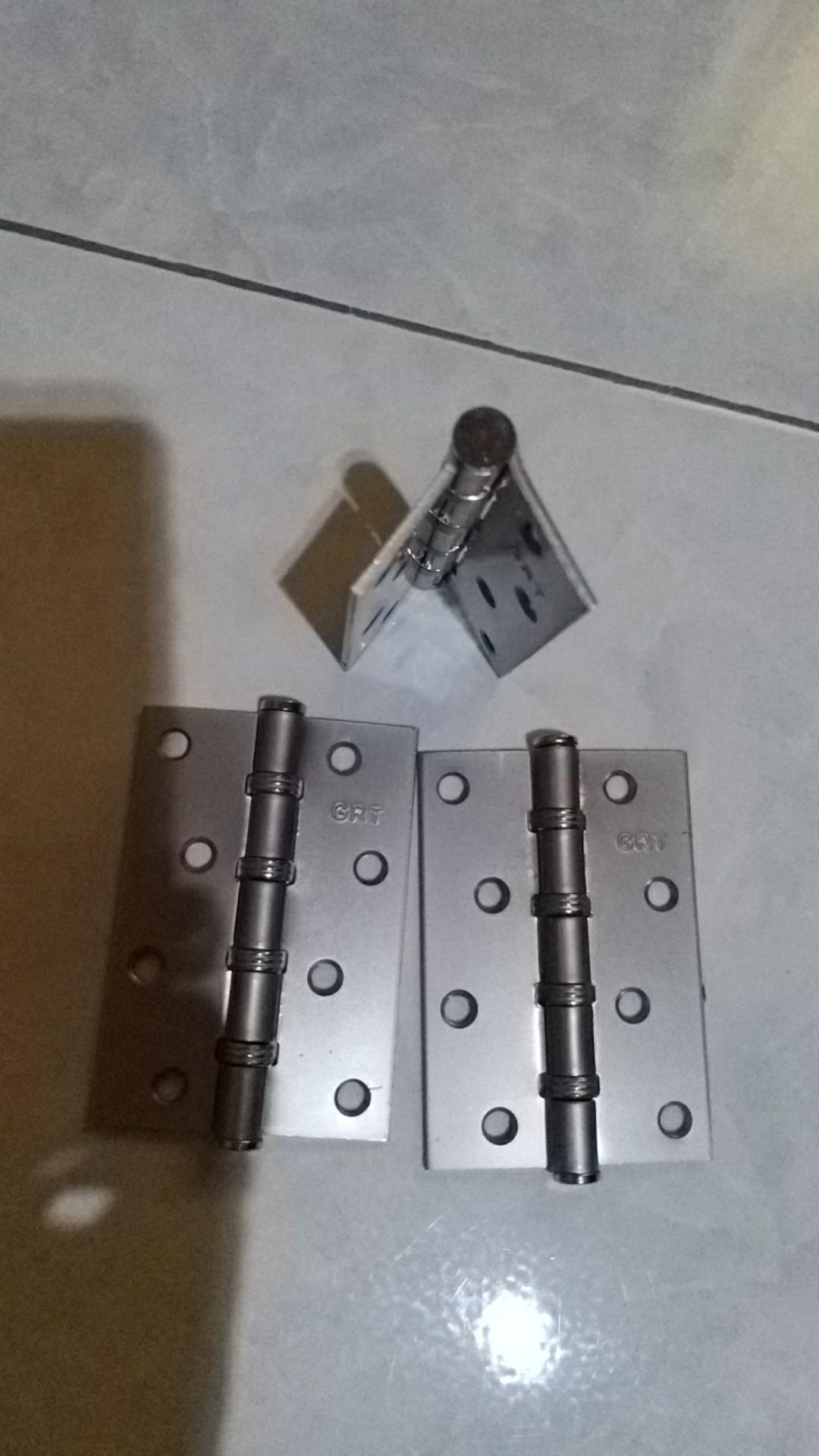 Engsel Pintu 4 Inch Silver Satin Grt