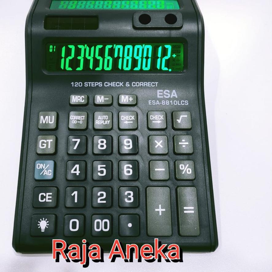 

Terbaik Kalkulator Digital LED 2 Layar 12 Digit ESA