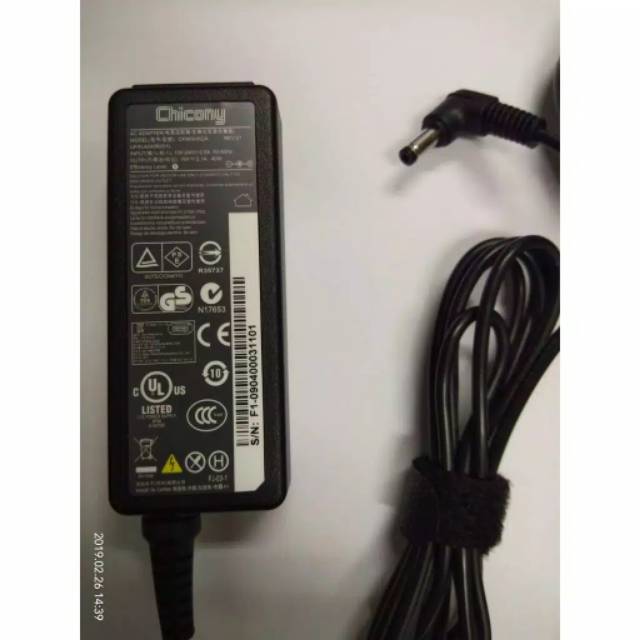 Adaptor Charger Laptop Original Acer Z476 Series 19v 2.1A (4817)