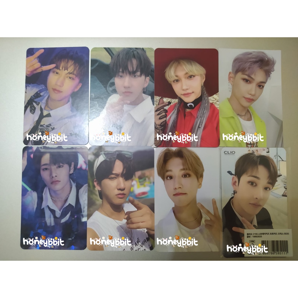 HAN Felix Bang Chan I.N Changbin Stray Kids PC Bene Appmus Clio Go Live Noeasy Yellow Wood Christmas