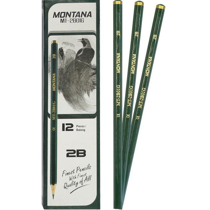 

Pencil / Pensil Montana MT2B01-G / 2B SPECIAL