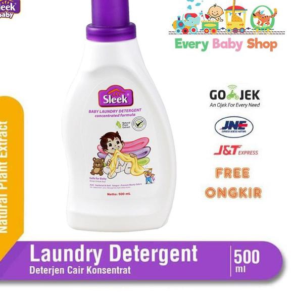 KODE PRODUK 7 SLEEK Baby LAUNDRY  Detergent 500 ml Botol 