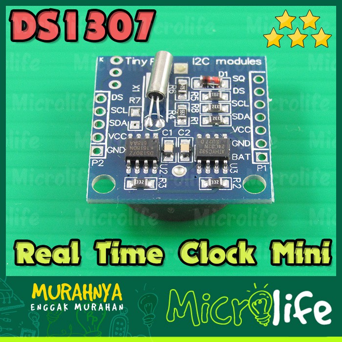 DS1307 REAL TIME CLOCK TINY DS 1307 RTC MINI