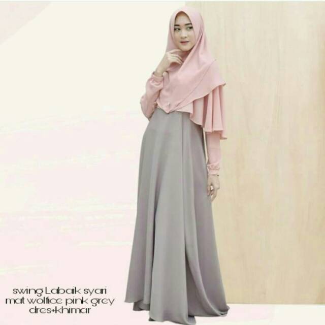 Swing labaik syar'i+khimar
